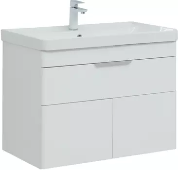 Тумба под раковину Aquanet Ирис new 80 00310150 белый