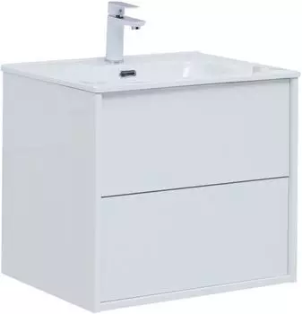 Тумба под раковину Aquanet Lino 60 00287540 белый