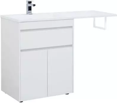 Тумба под раковину Aquanet Токио 130 00237746 белый