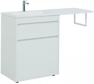Тумба под раковину Aquanet Токио 130 00239291 белый