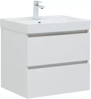 Тумба под раковину Aquanet Вега 60 00308318 белый