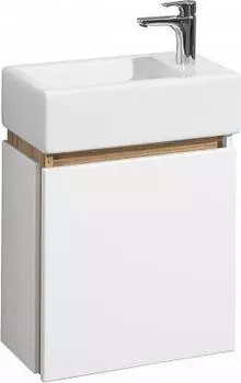 Тумба под раковину Aquaton Эклипс 45 1A172801EK49L, белый