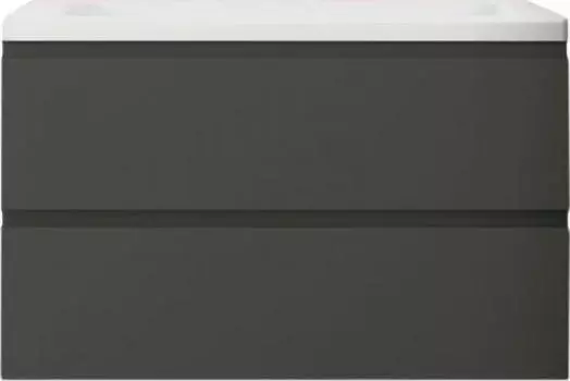 Тумба под раковину Art&Max Bianchi 90 AM-Bianchi-900-2C-SO-GM, серый матовый