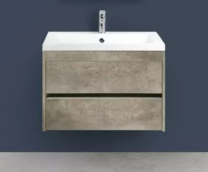 Тумба под раковину Art&Max Family 75 Family-750-2C-SO-CV, цемент