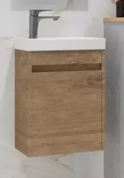 Тумба под раковину Art&Max Family Family-M-400-1D-SO-HG коричневый