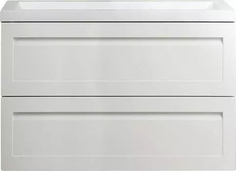 Тумба под раковину Art&Max Platino 90 AM-Platino-900-2C-SO-BM, белый матовый