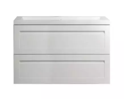 Тумба под раковину Art&Max Platino AM-Platino-600-2C-SO-BL-Cer белый