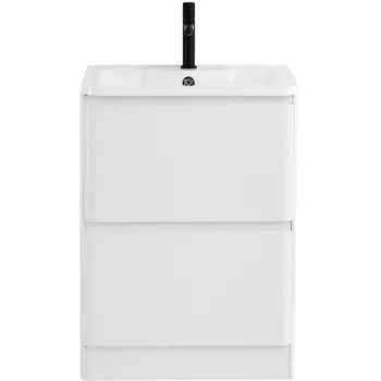 Тумба под раковину BelBagno ALBANO-600-2C-PIA-BL 60 см, Bianco Lucido