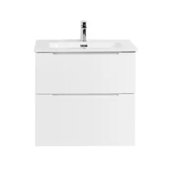 Тумба под раковину BelBagno ETNA-H60-600-2C-SO-BL-P 60 см, Bianco Lucido