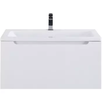 Тумба под раковину BelBagno ETNA-M-800/380-1C-SO-BL 80 см, Bianco Lucido