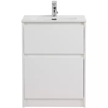 Тумба под раковину BelBagno KRAFT39-600/390-2C-PIA-BO 60 см, Bianco Opaco