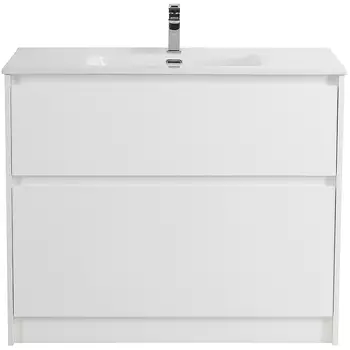 Тумба под раковину BelBagno KRAFT-1000-2C-PIA-BO 100 см, Bianco Opaco