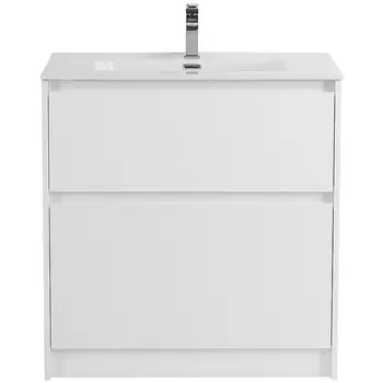 Тумба под раковину BelBagno KRAFT-800-2C-PIA-BO 80 см, Bianco Opaco