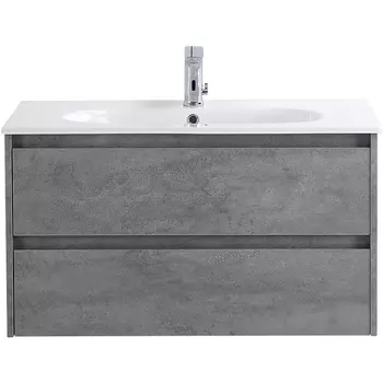 Тумба под раковину BelBagno KRAFT-800-2C-SO-CG 80 см, Cemento Grigio