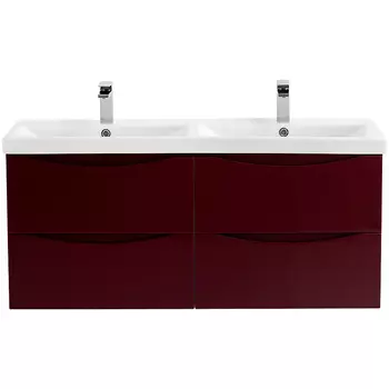 Тумба под раковину BelBagno MARINO-CER-1200-4C-SO-2-BRDL-P 120 см, Bordo Lucido