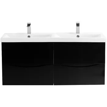Тумба под раковину BelBagno MARINO-CER-1200-4C-SO-2-NL-P 120 см, Nero Lucido