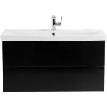 Тумба под раковину BelBagno MARINO-CER-900-2C-SO-NL-P 90 см, Nero Lucido