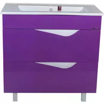 Тумба под раковину Bellezza Эйфория 4639114660419 фиолетовый