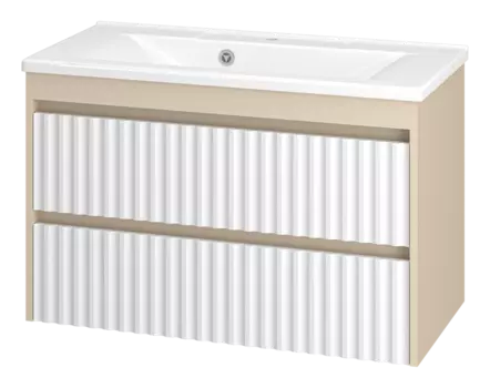 Тумба под раковину Brevita Balaton 90 УТ000023725 белый, бежевый