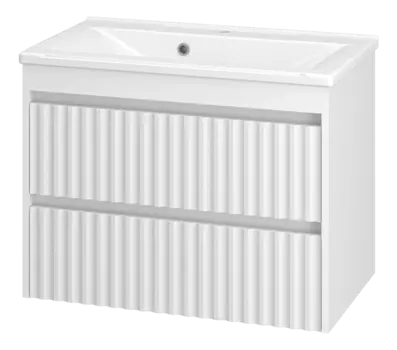 Тумба под раковину Brevita Balaton BAL-06075-01-01П2Я белый