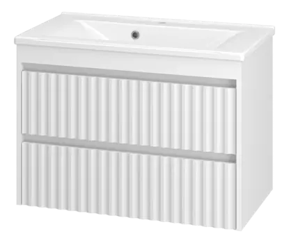 Тумба под раковину Brevita Balaton BAL-06080-01-01П2Я белый