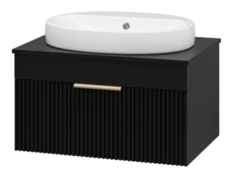 Тумба под раковину Brevita Enfida ENF-06070-0241Я черный