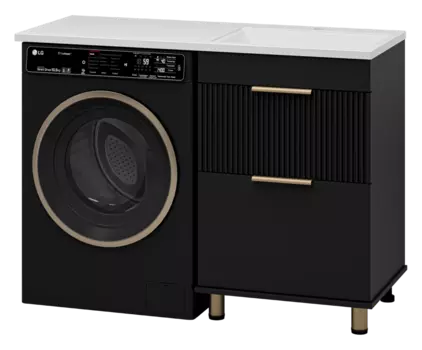 Тумба под раковину Brevita Enfida ENF-07060-022Я черный