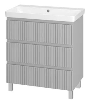 Тумба под раковину Brevita Victory 80 VIC-07080-50-03Я серый