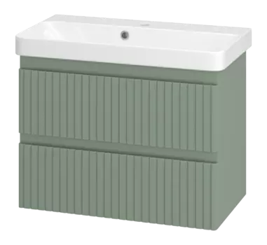 Тумба под раковину Brevita Victory VIC-09070-0802Я зеленый