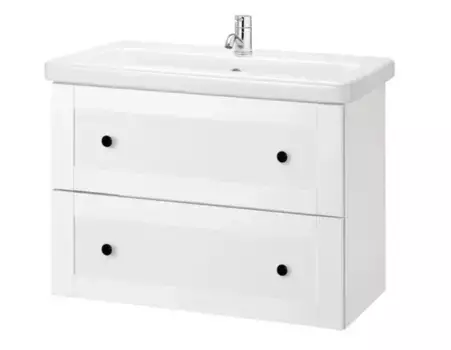 Тумба под раковину Бриклаер Хелена 4627125416415 белый