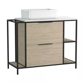 Тумба под раковину Cersanit Bosquet 63013 дуб
