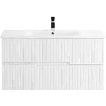 Тумба под раковину Cezares Duet 100 DUET-1000-2C-SO-BO белый