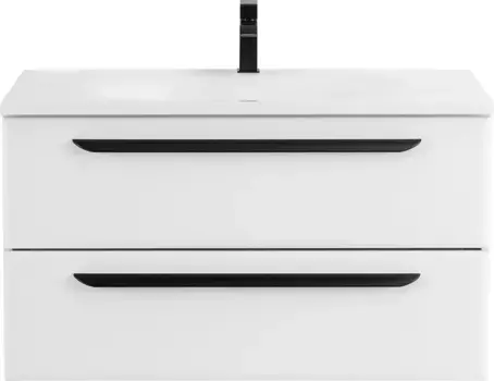 Тумба под раковину Cezares Eco ECO-900-2C-SO-BO белый