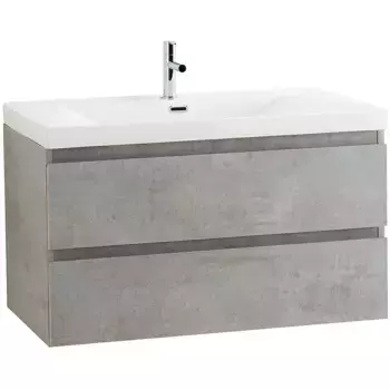 Тумба под раковину Cezares Molveno MOLVENO-90-2C-SO-BET серый