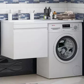 Тумба под раковину Corozo Альтаир 120 SD-00000501, белый