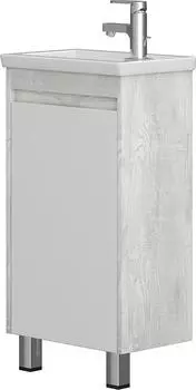 Тумба под раковину Corozo Остин 45 SD-00000523, серый/белый