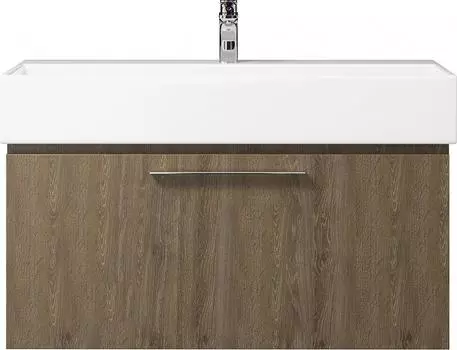 Тумба под раковину Creto Milano 100 5-1378TR, темное дерево