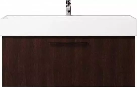 Тумба под раковину Creto Milano 120 5-1393-1394SO, темное дерево