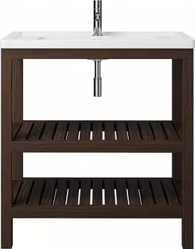 Тумба под раковину Creto Provence 85 9-1008V, темное дерево