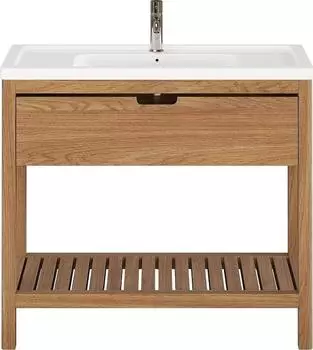 Тумба под раковину Creto Provence Family 100 9-1118WF, темное дерево