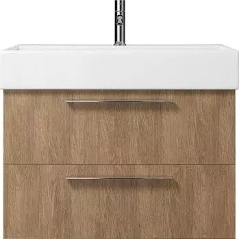 Тумба под раковину Creto Tivoli 80 8-1377BA, темное дерево