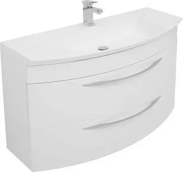 Тумба под раковину De Aqua Лонг 140 00186446 белый