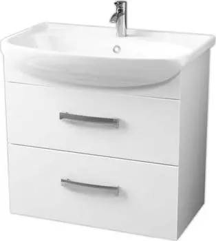 Тумба под раковину Dreja Alda 65 99.0604, белый глянец