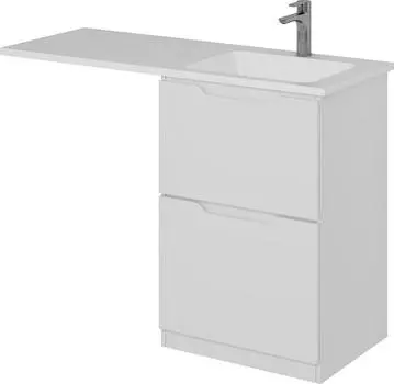 Тумба под раковину Dreja Bona 57 см 99.0451, белый