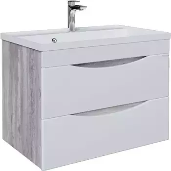 Тумба под раковину Grossman Талис 108014 белый, серый