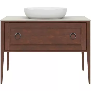 Тумба под раковину Kerama Marazzi Plaza Classic Neo 120 PL.CN.120.1+1\NUT.M Орех