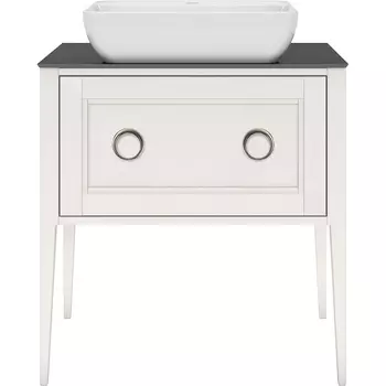 Тумба под раковину Kerama Marazzi Plaza Classic Neo 80 PL.CN.80.1+1\WHT.M Белая матовая