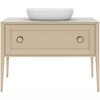 Тумба под раковину Kerama Marazzi Plaza Classic Neo 120 PL.CN.120.1+1\CAP.M Капучино матовая