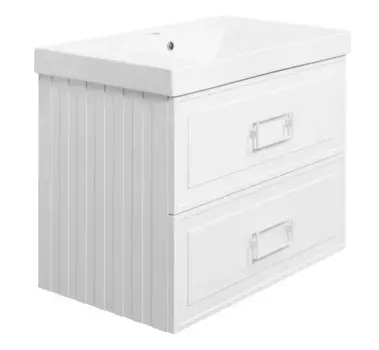 Тумба под раковину La Fenice Cubo FNC-01-CUB-B-80-2 белый