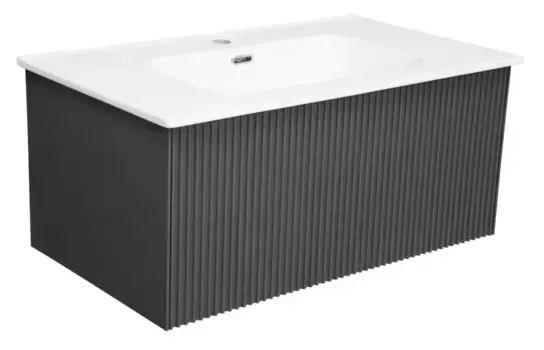 Тумба под раковину La Fenice Terra FNC-01-TER-G-80 черный